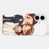 coque iphone de l'anniversaire mariage (Verso (horizontal))