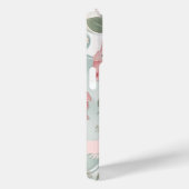 Coque iphone de lapin floral personnalisé (Verso / Droite)