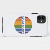 Coque iphone de l'égalité des droits (Dos (Horizontal))