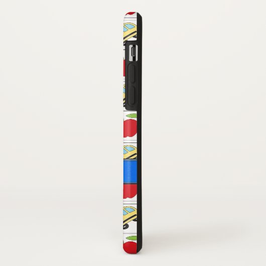 Coque iphone de l'enseignant sur mesure (Dos/Gauche)