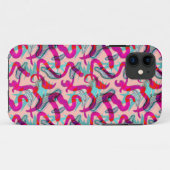 Coque iphone de lignes (Dos (Horizontal))