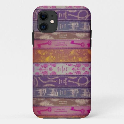 Coque iphone de livres de Jane Austen (Dos)