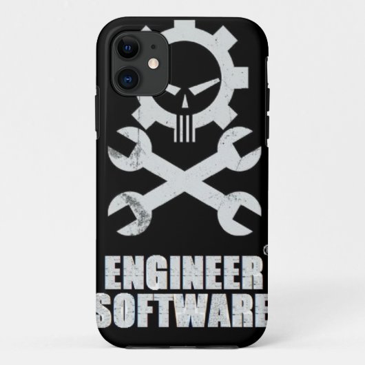 Coque iphone de logiciel d'ingénieur (Dos)