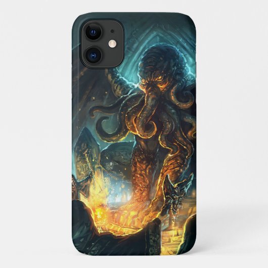 coque iphone de Lovecraft à Cthulhu (Dos)