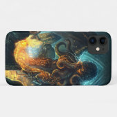 coque iphone de Lovecraft à Cthulhu (Dos (Horizontal))