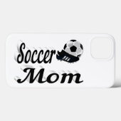 Coque iphone de maman de football (Verso (horizontal))