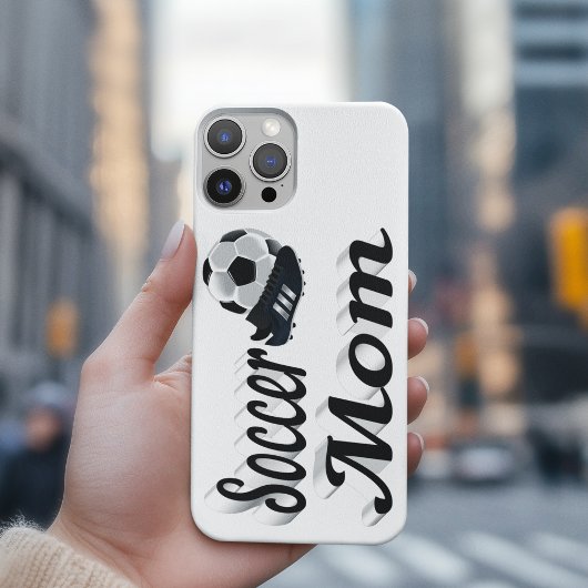 Coque iphone de maman de football