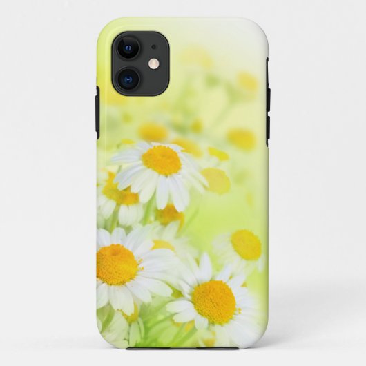 Coque iphone de marguerite blanche (Dos)