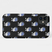 Coque iphone de Meco avec le support (Dos (Horizontal))