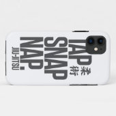Coque iphone de MIXED MARTIAL ART de Jiu-Jitsu de (Dos (Horizontal))