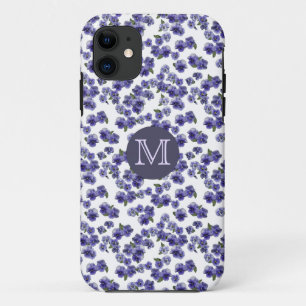 Coque iphone de monogramme de pensée