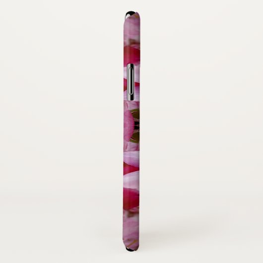 Coque iphone de monogramme de rêve floral (Dos/Droite)