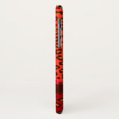 Coque iphone de monogramme Leopard poster de anima (Dos/Gauche)