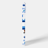 Coque iphone de mots de nageurs personnalisés (Verso / Droite)