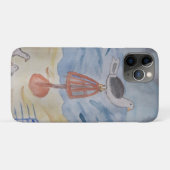Coque iphone de mouettes de plage (Dos (Horizontal))