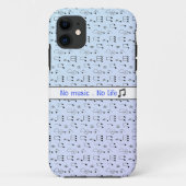 coque iphone de musique motif (Dos)