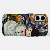 Coque iphone de neige (Verso (horizontal))