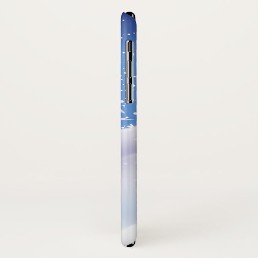 Coque iphone de neige (Dos/Gauche)