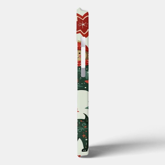 Coque iphone de Noël (Verso / Gauche)