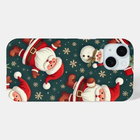 Coque iphone de Noël (Verso (horizontal))