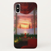 Coque iphone de Noël du Ciel (Dos)