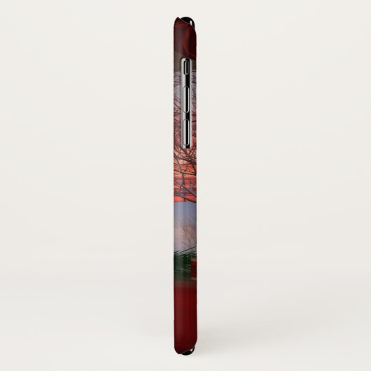 Coque iphone de Noël du Ciel (Dos/Gauche)