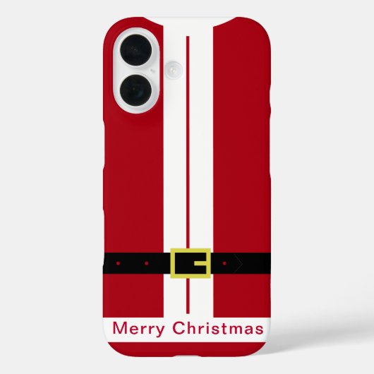 Coque iphone de Noël du Père Noël (Verso)