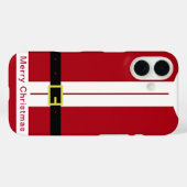 Coque iphone de Noël du Père Noël (Verso (horizontal))
