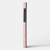 Coque iphone de Noël/menthe poivrée (Verso / Gauche)