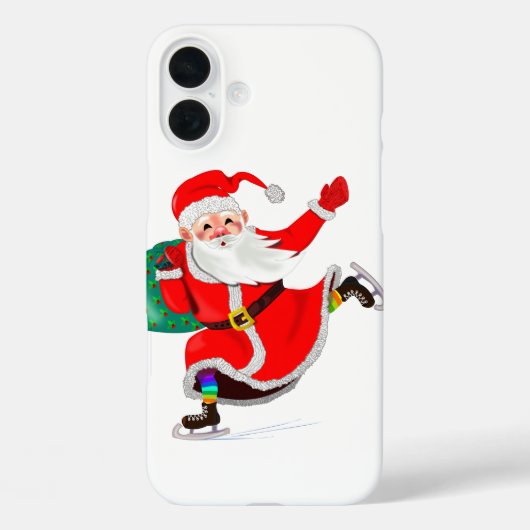 coque iphone de Noël père Noël (Verso)