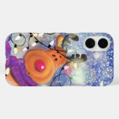 Coque iphone de Noël Reindeer (Verso (horizontal))