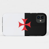 Coque iphone de norme de Templar (Dos (Horizontal))