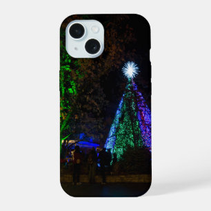 coque iphone de nuit de l'arbre de 5 étages de la
