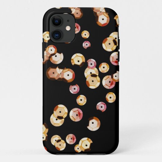 Coque iphone de paillette (Dos)