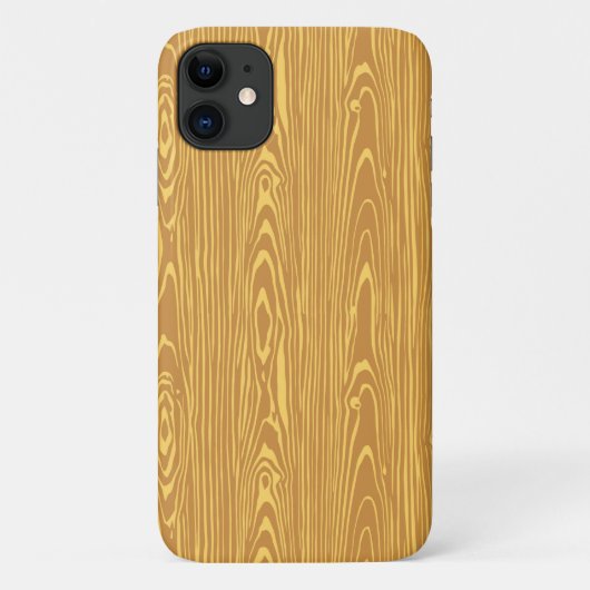 Coque iphone de panneau en bois simulé très Cool (Dos)