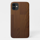 Coque iphone de panneau en bois simulé très Cool (Dos)