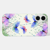 Coque iphone de papillons volants (Verso (horizontal))