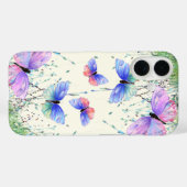 Coque iphone de papillons volants (Verso (horizontal))