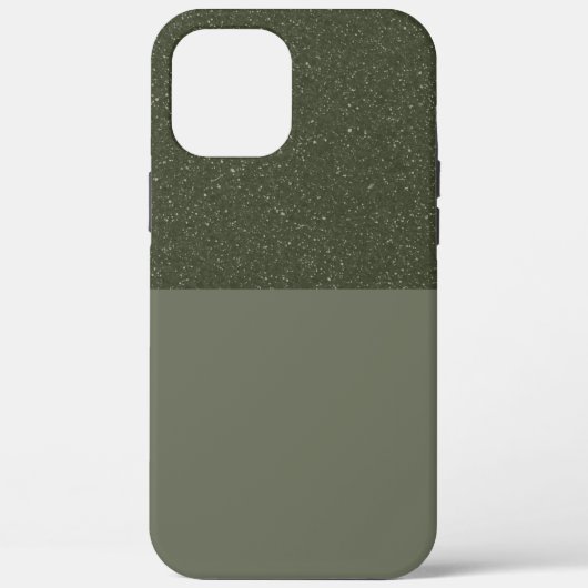 Coque iphone de Parties scintillant Moss Green per (Verso)