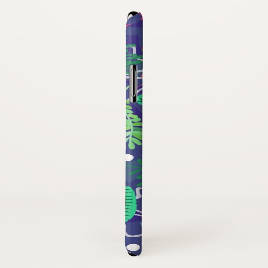 Coque iphone de pastèque de Flamant rose (Dos/Droite)