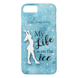 Coque iphone de patineur artistique