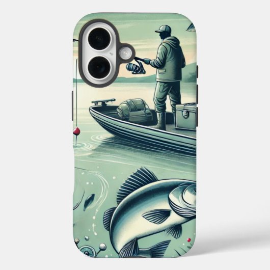 Coque iphone de pêche dehors (Verso)