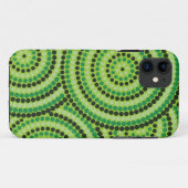 Coque iphone de peinture numérique autochtone (Dos (Horizontal))