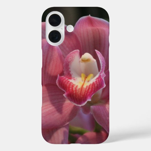 Coque iphone de pétales d'orchidées (Verso)