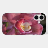 Coque iphone de pétales d'orchidées (Verso (horizontal))