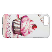 Coque iphone de petit gâteau (Dos (Horizontal))