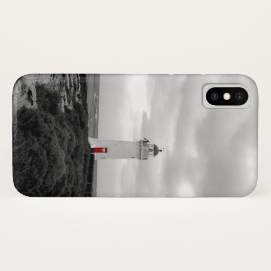 Coque iphone de phare australien (Dos (Horizontal))