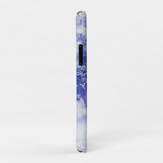 Coque iphone de pingouin de Noël mignon (Dos/Droite)