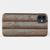 Coque iphone de planches en bois simulées très Coo (Dos (Horizontal))