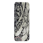 Coque iphone de point "de tatouage de Kulture" (Dos Droit)